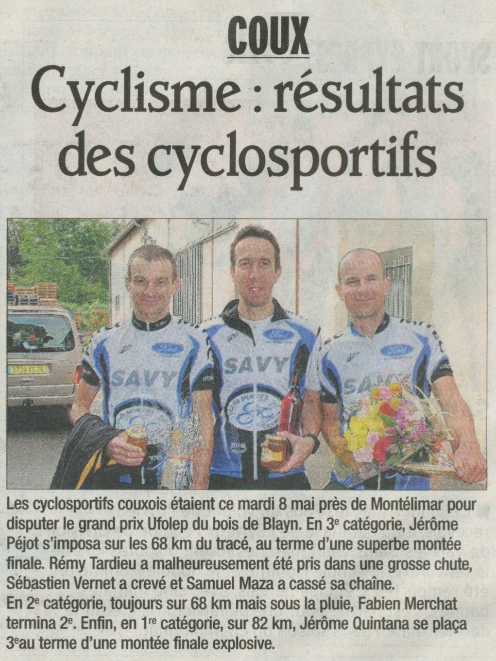 Le Dauphiné jeudi 10 mai 2012