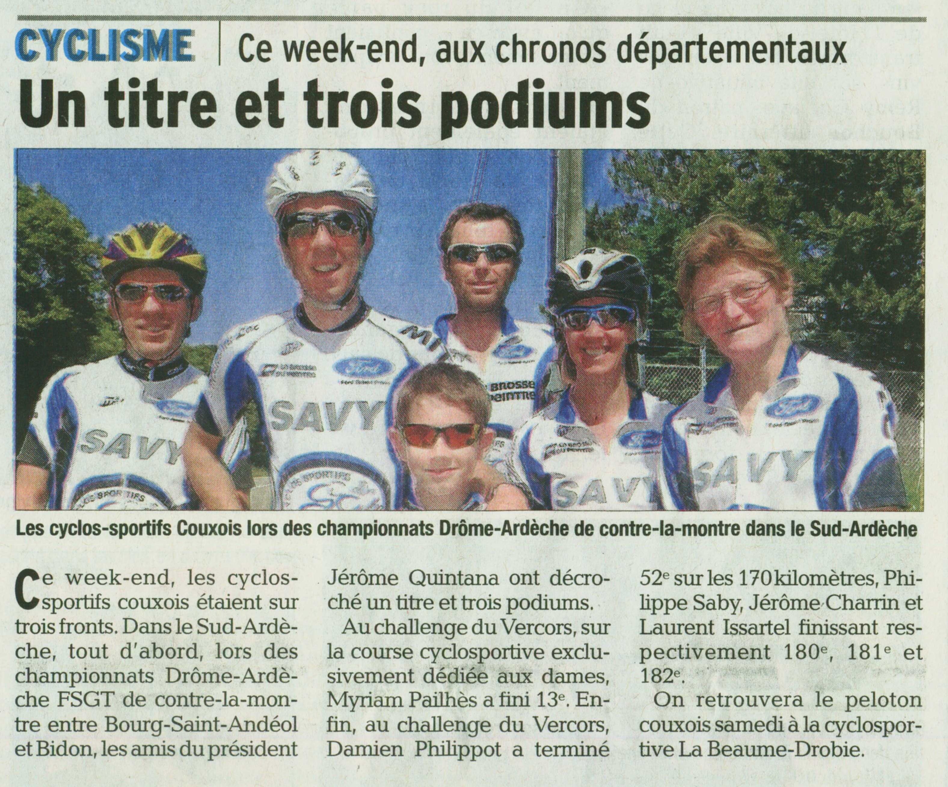 Le Dauphiné mardi 27 mai 2014