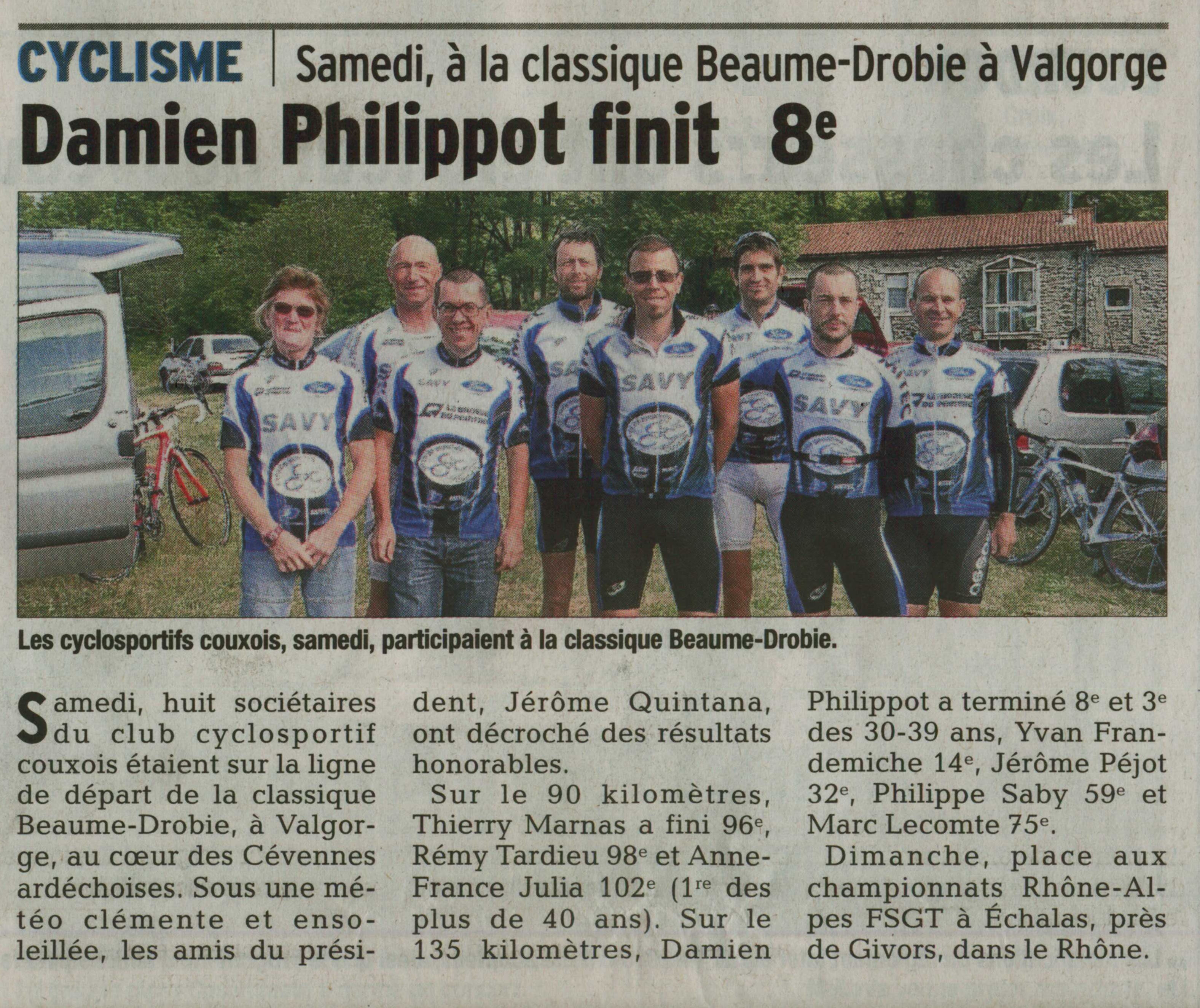 Le Dauphiné mardi 3 juin 2014